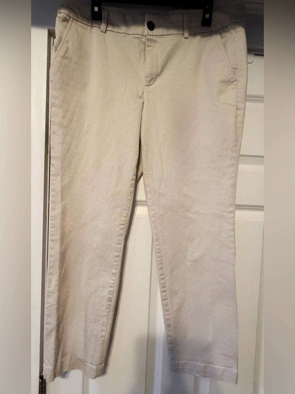 LOFT Men's Chino Pants in Light Beige